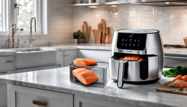 Comment cuire du saumon surgelés à l’air fryer facilement ?
