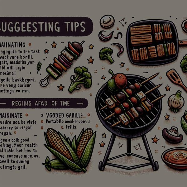 Quels conseils suivre pour un barbecue végétalien goûteux et varié?